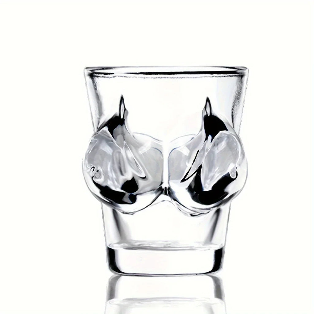 2/4PCS Sexy Lady Men Body Shape Chest Beer Cup For Vodka Whiskey Beer Beauty Drinking Glass Wine Shot Glass Cup Summer Drinkware